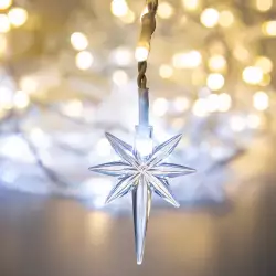 Luces de Navidad X100 Led Estrella Expressions Funcion Calida