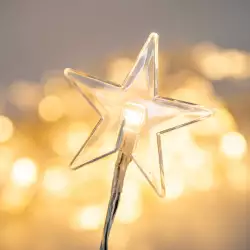 Luces de Navidad X20 Led Expressions Figuras Estrella