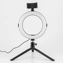 Luz selfie me bix con tripode ht2052