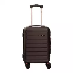 Maleta Lugano Bonucci 20 36X54X21Cm Negro Poliester At133-13