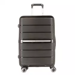 Maleta Lugano Pp008 Compass 24 Pulgadas Negro