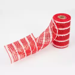 Malla Navideña Rojo-Blanco Miro