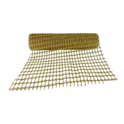 Malla navideña Santini 30X10Cm dorada