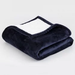 Manta Ovejera Azul Navy Expressions 110X150Cm