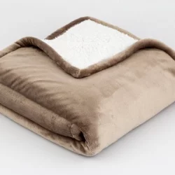 Manta Ovejera Taupe Expressions 110X150Cm