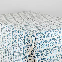 Mantel expression estampado handblock