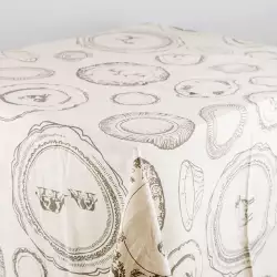 Mantel Expressions Estampado Arabic 150X210 Cm .01 Lb