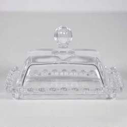 Mantequillera Expressions 15X10X10Cm Transparente Vidrio