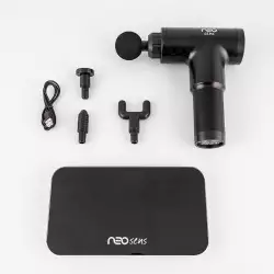 Masajeador Neo Sens Muscular Percutor Gun + Bascula Neo Sens Digit