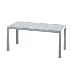 Mesa baru familiar gris hielo