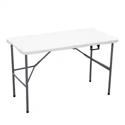 Mesa Plegable 4P Expressions Blanca Mc230208-4