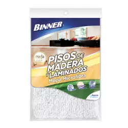 Mopa Binner Repuesto Pisos  Blanco