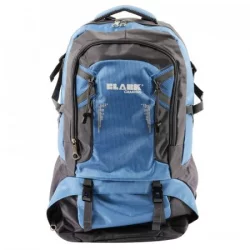 Morral Camping Clark Vermont 39X21X61Cm Azul 60 Lt Poliester L
