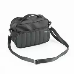 Morral Lugano Huella  Negro Poliester Xm202611