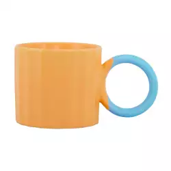 Mug Taza Expressions Naranja 255 Ml Porcelana