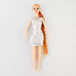 Muñeca Fashion Basic Maypa Vestido Blanco 832-46-A