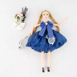 Muneca Fashion Maypa Accesorio Mascota 28X6Cm Gris Negro