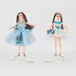 Muneca Fashion Maypa Invierno 28X6Cm Azul