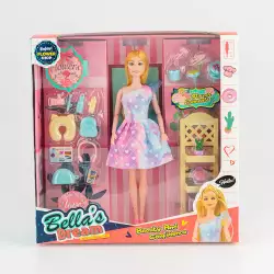 Muñeca Fashion Maypa Jardinera 32X7Cm Surtido