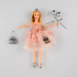 Muneca Fashion Maypa Princesa 28X6Cm Rosado