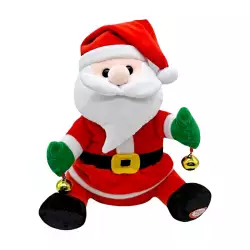 Muñeco Navideño Santa con Música y Movimientos