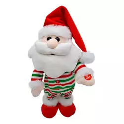 Muñeco Santa navideño Santini con Movimiento  10X33Cm Unicolor