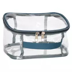 Neceser eleganza 3pz azul en poliester 529002890