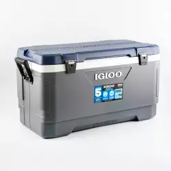 Nevera Camping Igloo 70 Qt Maxfrio 76X16X42Cm Gris Oscuro 70 Lt