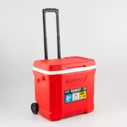 Nevera Camping Igloo Rodillo De Perfil 46X42X34Cm Rojo 28 Lt P