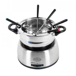 Olla Para Fondue Nostalgia Plateado