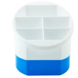 Organizador De Cubiertos Haixing  Azul Verde Fucsia