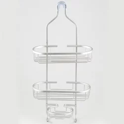 Organizador Expressions Para Bano Caddy Plateado