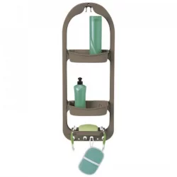 Organizador Rimax 10439 Para Bano Caddy Plastico Mocca 3 Niveles