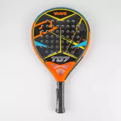 Pala  Paddel Rave Naranja Fibra Carbono 112520011