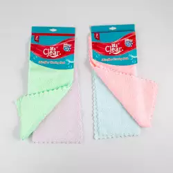 Pano Cocina Ms Clear Set 40X35Cm Unicolor 2 Ud Microfibra