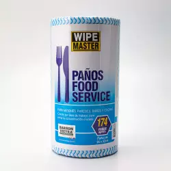 Pano Food Service Azul 174 Un Desechables/Reutilizables. 010-0001-
