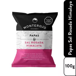 Papas Sal Rosada Monterojo 104506   1 Ud  100 Gr