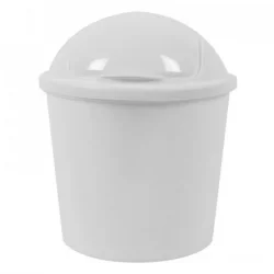 Papelera 2.6 Litros Plasútil Blanco