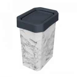 Papelera Bins Vaiven Diseño Marmol 10 Litros Estra