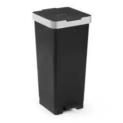 Papelera Tatay Grande Negro 40 Lt Plastico 1021427