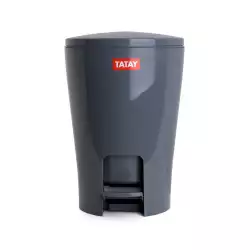 Papelera Tatay Pequeña Gris 5 Lt Plastico