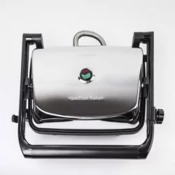 Parrilla Panini Hamilton Beach Cromada