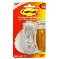 Perchero Command 17063 Plateado