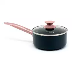 Perol Holstein Dark Grey 16Cm Aluminio Antiadherente Hh-0100604