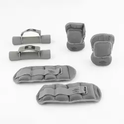 Pesas Ajustables Umbro Set 6 Pz 30X30X15Cm Negro 4 Kg Polieste