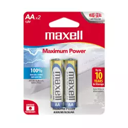 Pila Aa Maxell Alcalina 2 Ud 723407