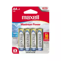 Pila Aa Maxell Alcalina 4 Ud 723465