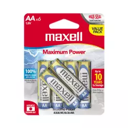 Pila Aa Maxell Alcalina 6 Ud 723413