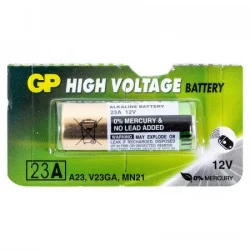 Pila Alarma Carro 23A C5 Gp 12V-Verde