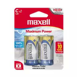 Pila C Maxell Alcalina 2 Ud 723320